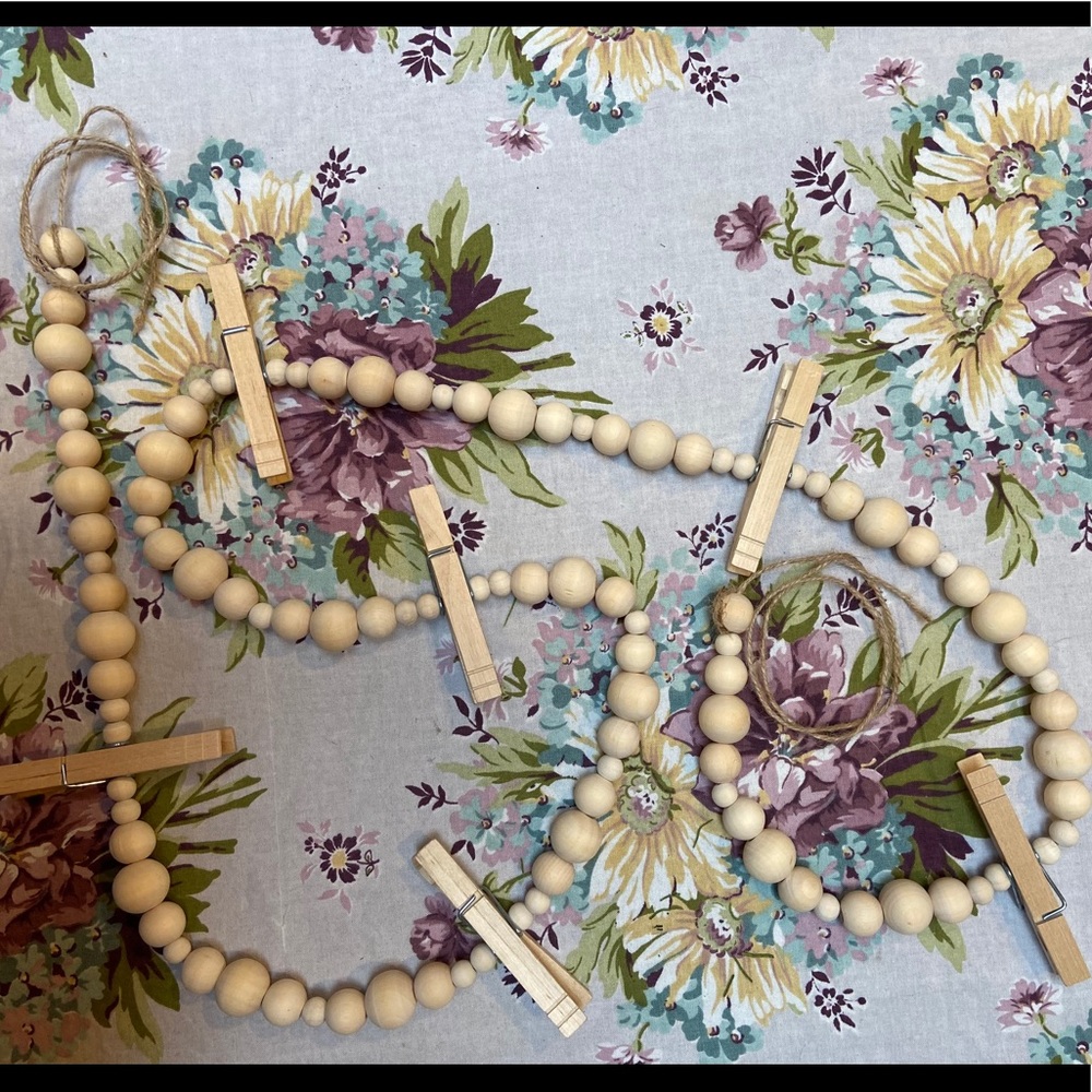 5’ Photo Garland with 6 clips